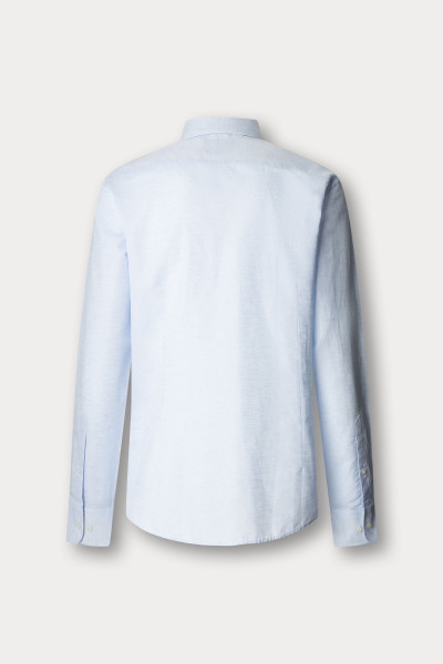 KOŠILE HACKETT LONDON COTTON LINEN MULTI - Fotografie č. 2