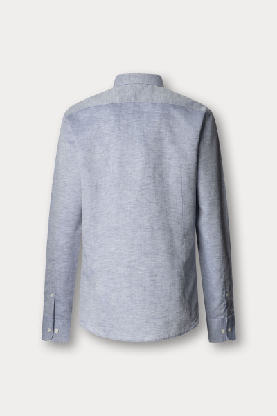 KOŠILE HACKETT LONDON COTTON LINEN MULTI - Fotografie č. 2