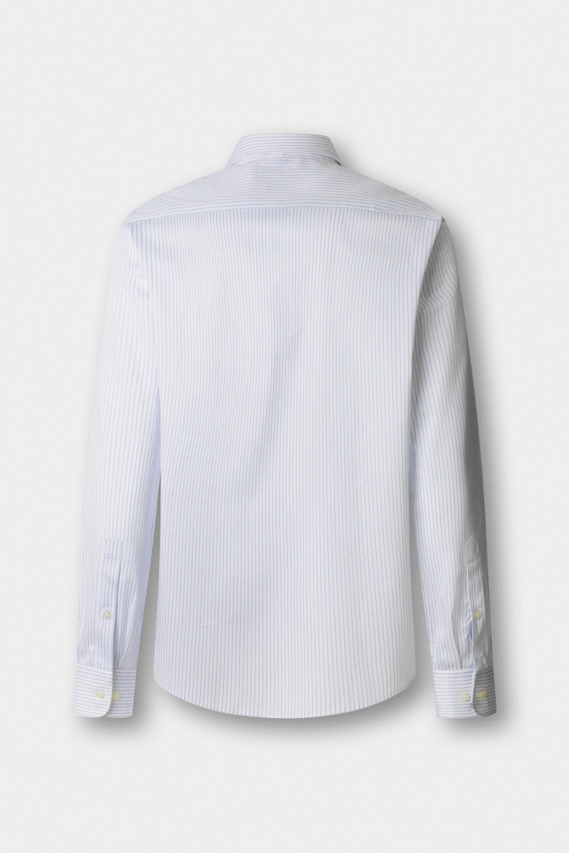 Košeľa Hackett London Twill Eng Stripe Light Blue