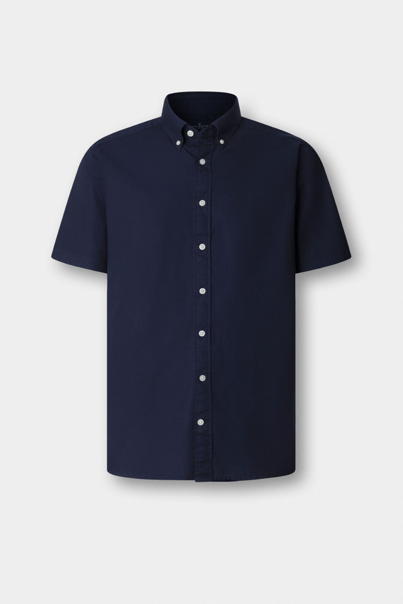 Košeľa Hackett London Ess Gmt Dyed Oxf Ss Old Navy