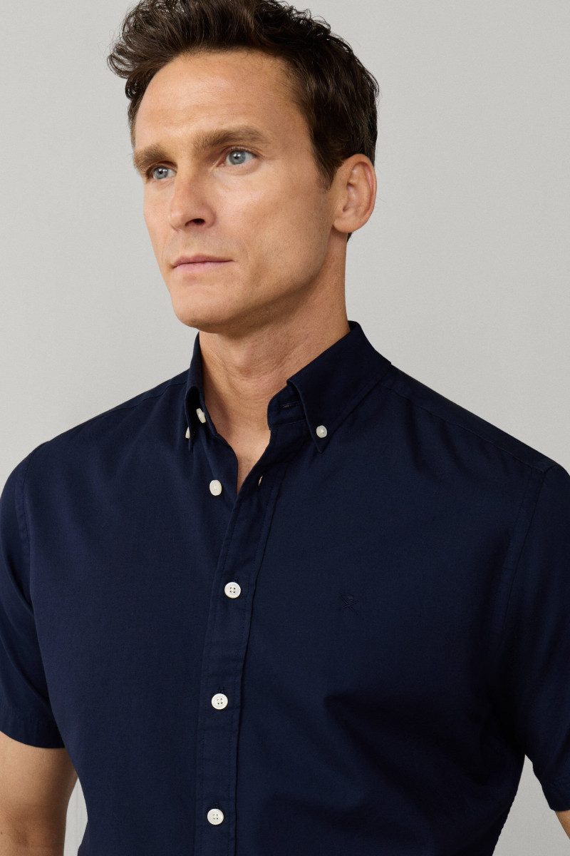 Košeľa Hackett London Ess Gmt Dyed Oxf Ss Old Navy