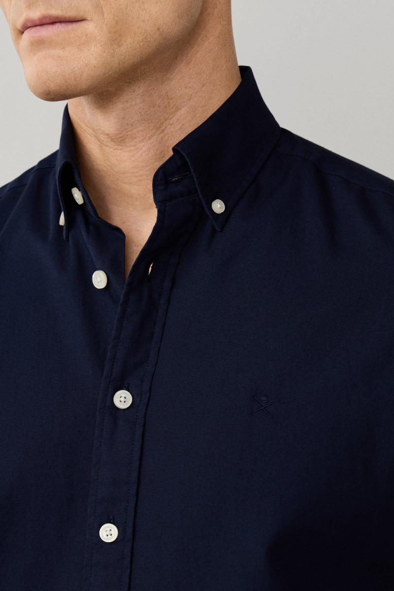 Košeľa Hackett London Ess Gmt Dyed Oxf Ss Old Navy