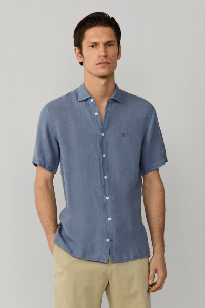 KOŠILE HACKETT LONDON GMD LINEN SS - Fotografie č. 1