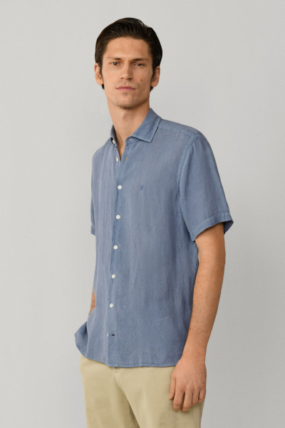 KOŠILE HACKETT LONDON GMD LINEN SS - Fotografie č. 7