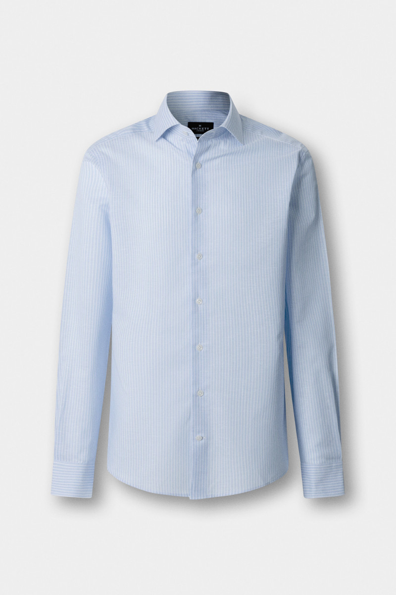 Košeľa Hackett London Formal Bengal Str Light Blue