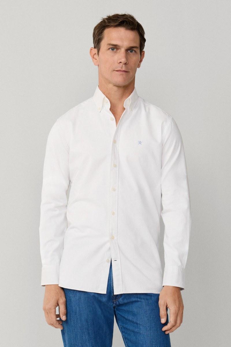 Ing Hackett London Ess Gmt Dyed Oxford Optic White