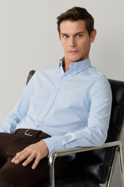 ING HACKETT LONDON ESS GMT DYED OXFORD - Kép 8