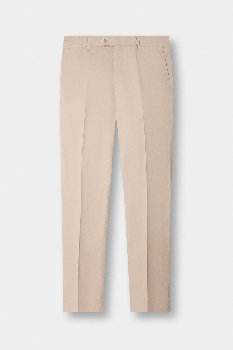 Nohavice Hackett London Ultra Lw Chino Taupe Beige