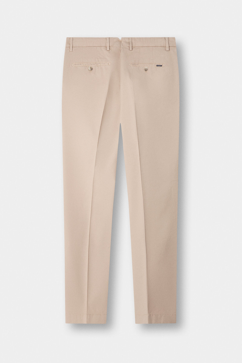 Nohavice Hackett London Ultra Lw Chino Taupe Beige