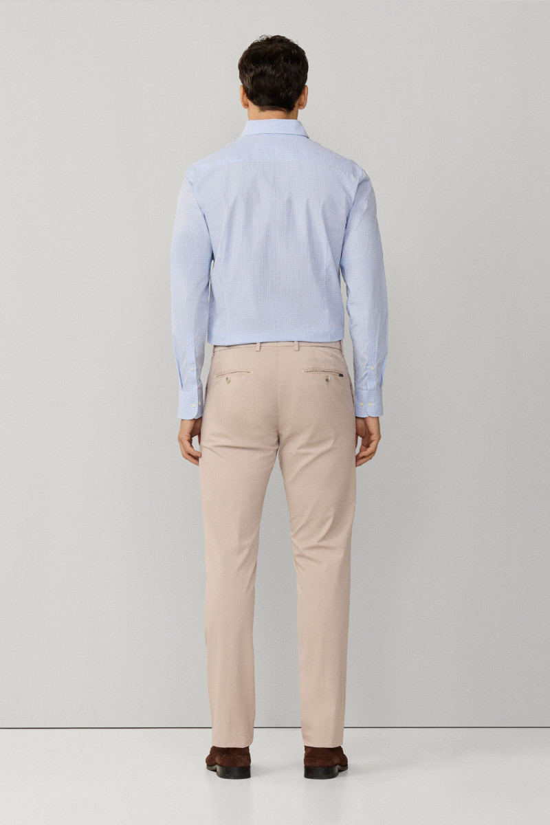 Nohavice Hackett London Ultra Lw Chino Taupe Beige