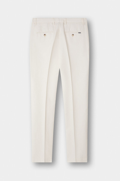 KALHOTY HACKETT LONDON COTTON LINEN CHINO - Fotografie č. 9