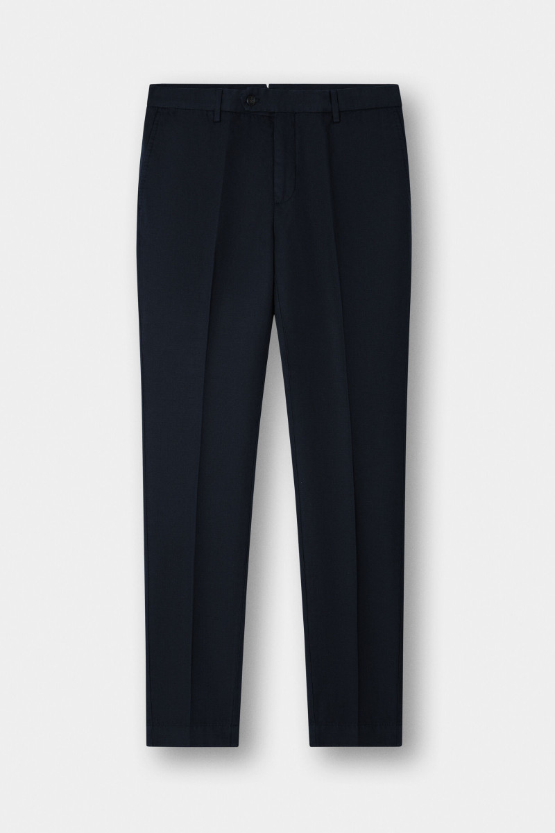 Nohavice Hackett London Cotton Linen Chino Old Navy