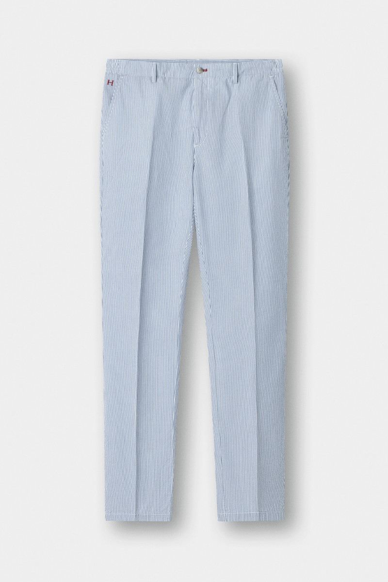 Nohavice Hackett London Finestrp Trs Naval Blue