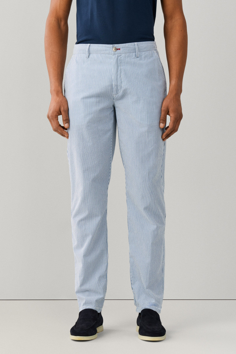 Nohavice Hackett London Finestrp Trs Naval Blue