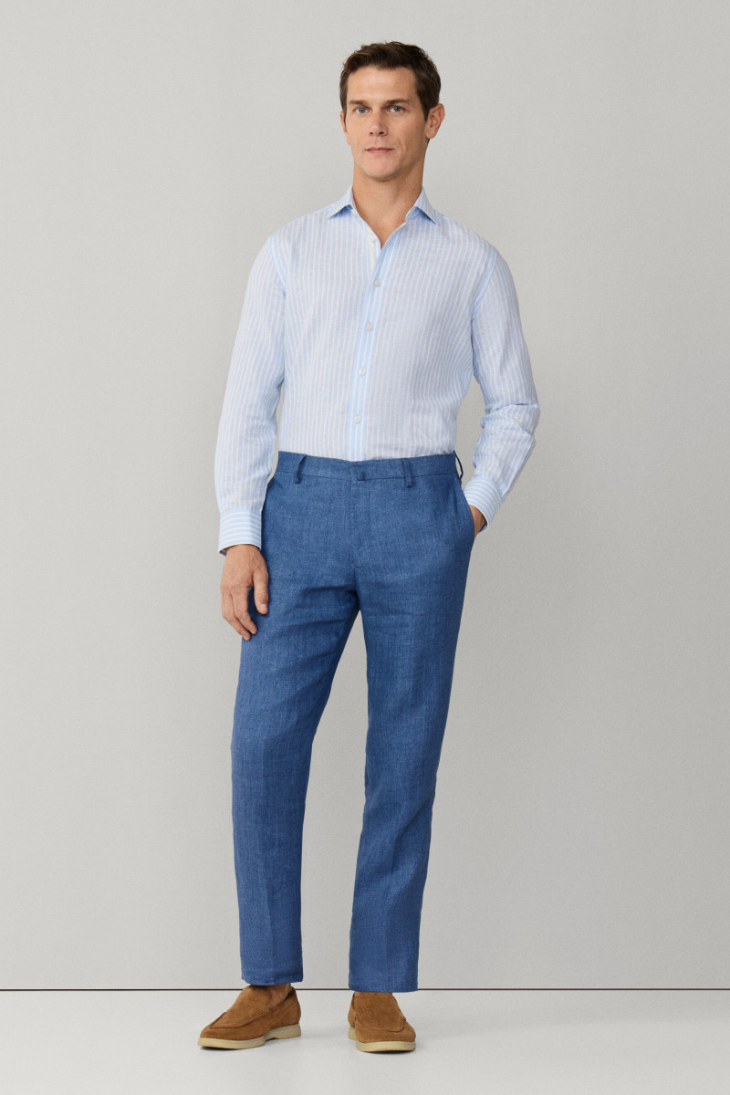 Nohavice Hackett London Lin Delave Hpsack Trs Blue