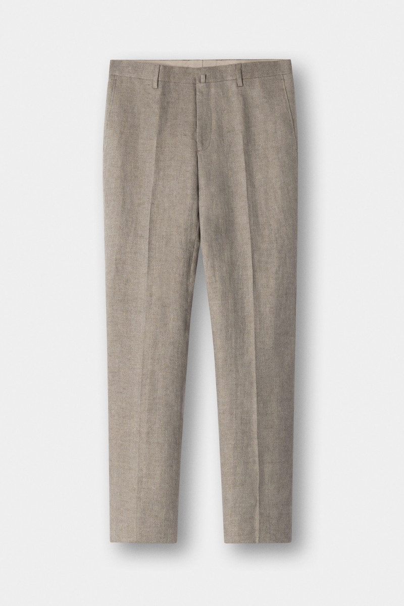 Nohavice Hackett London Lin Delave Hpsack Trs Taupe Beige