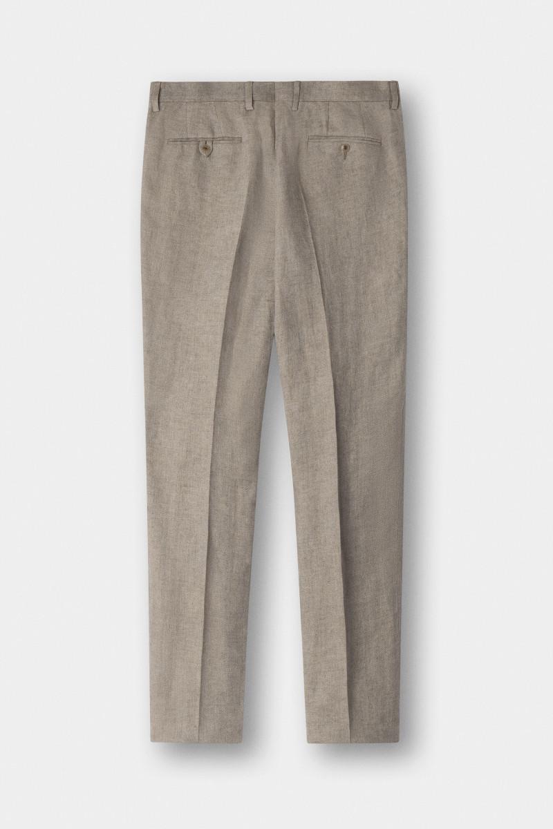 Nohavice Hackett London Lin Delave Hpsack Trs Taupe Beige