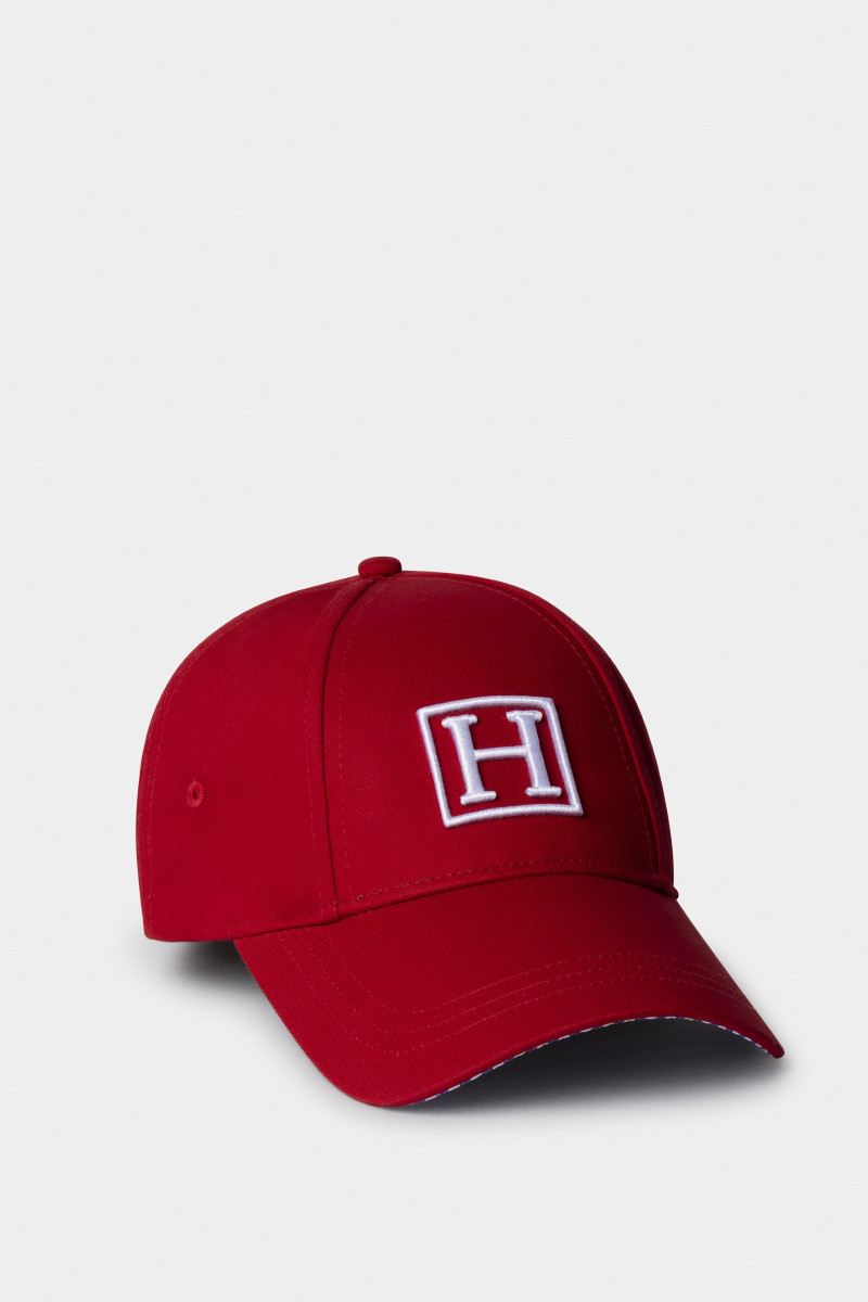 Sapka Hackett London Hrtg H Box Cap Red