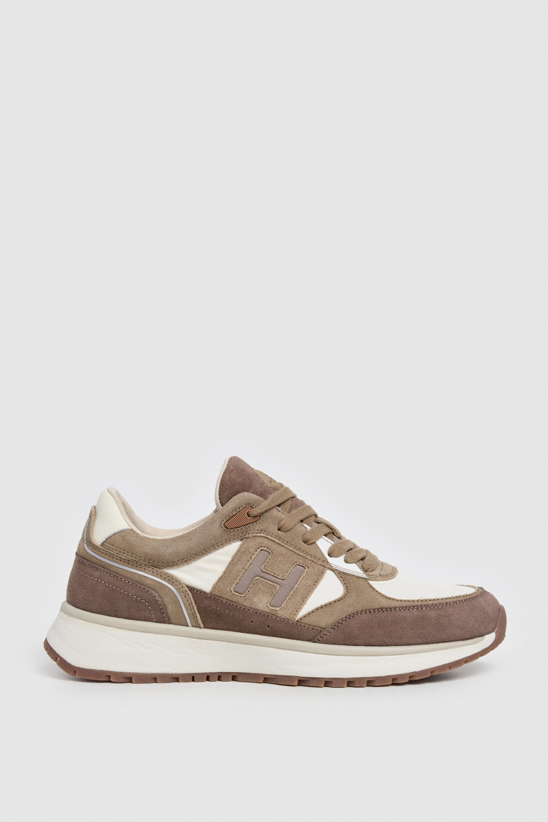 Tenisky Hackett London Otto Run Sand Beige