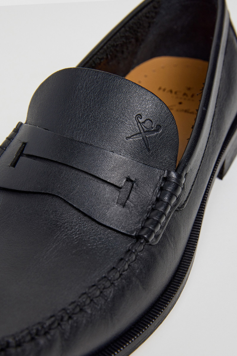 Poltopánky Hackett London Chesfield Nap Black