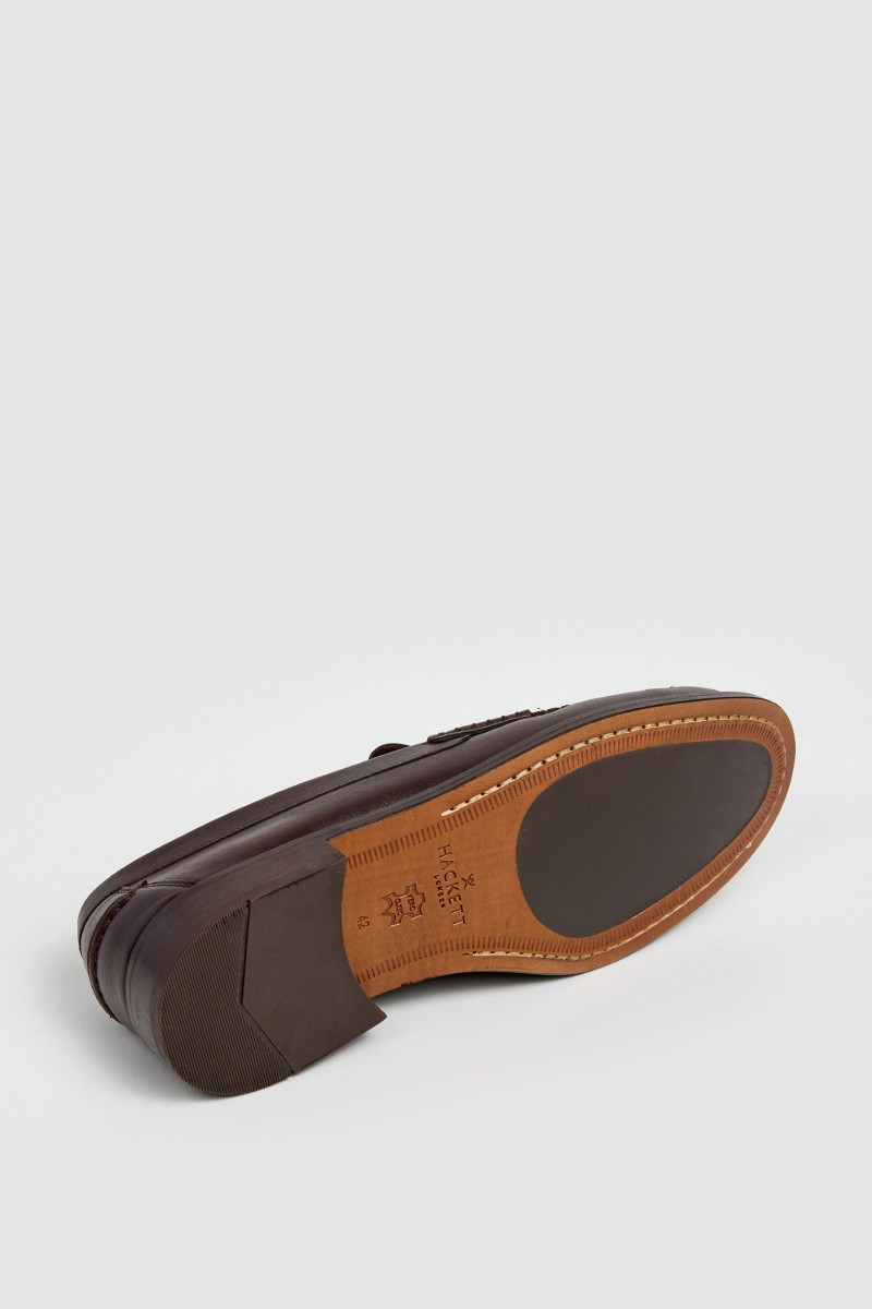 Poltopánky Hackett London Chesfield Nap Thorn Brown