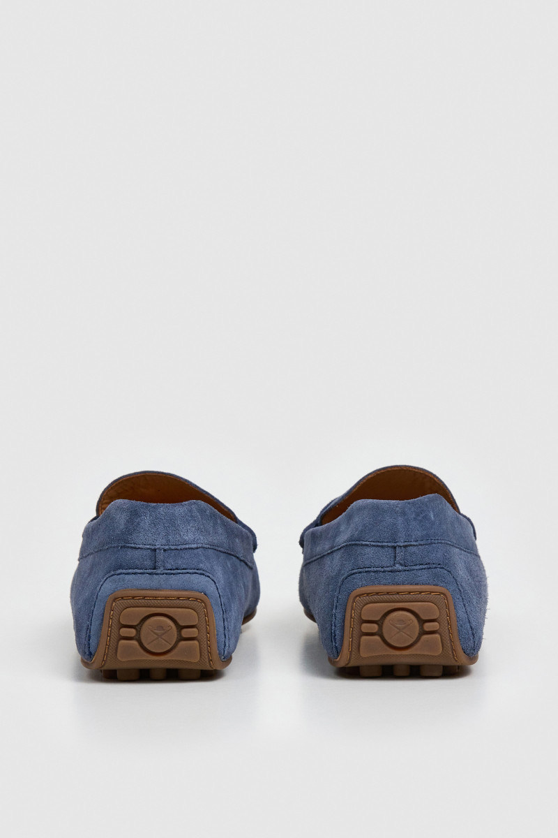 Mokasíny Hackett London Driver Saddle Summer Blue