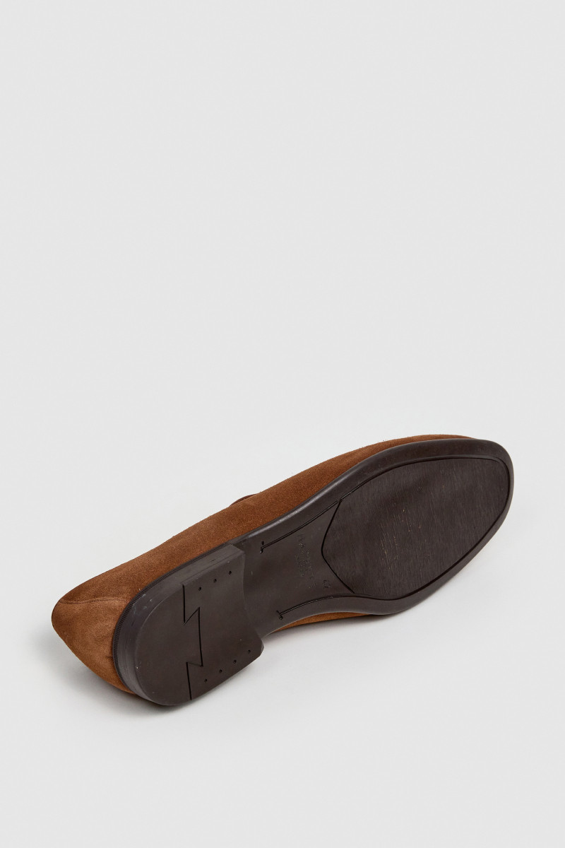 Poltopánky Hackett London Regal Tassel Thorn Brown