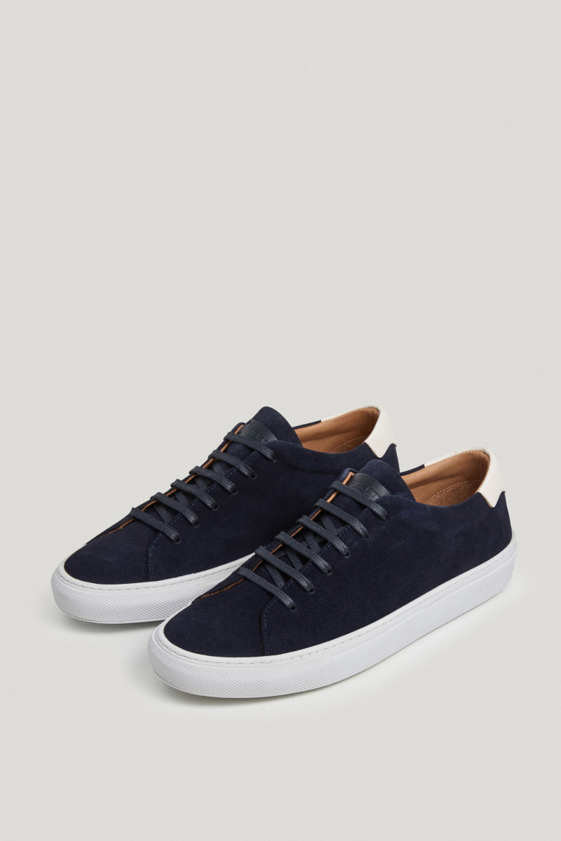 Tenisky Hackett London Idol Soft Marine Blue