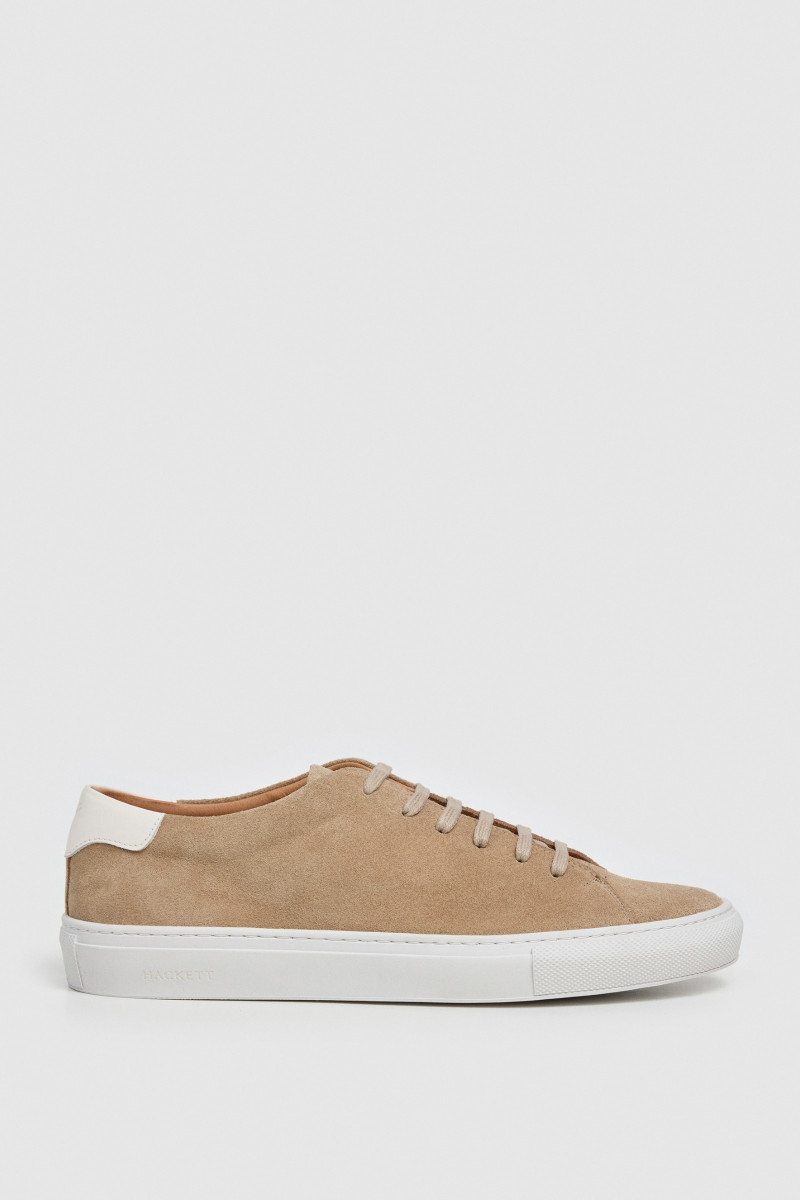 Tenisky Hackett London Idol Soft Stone Beige
