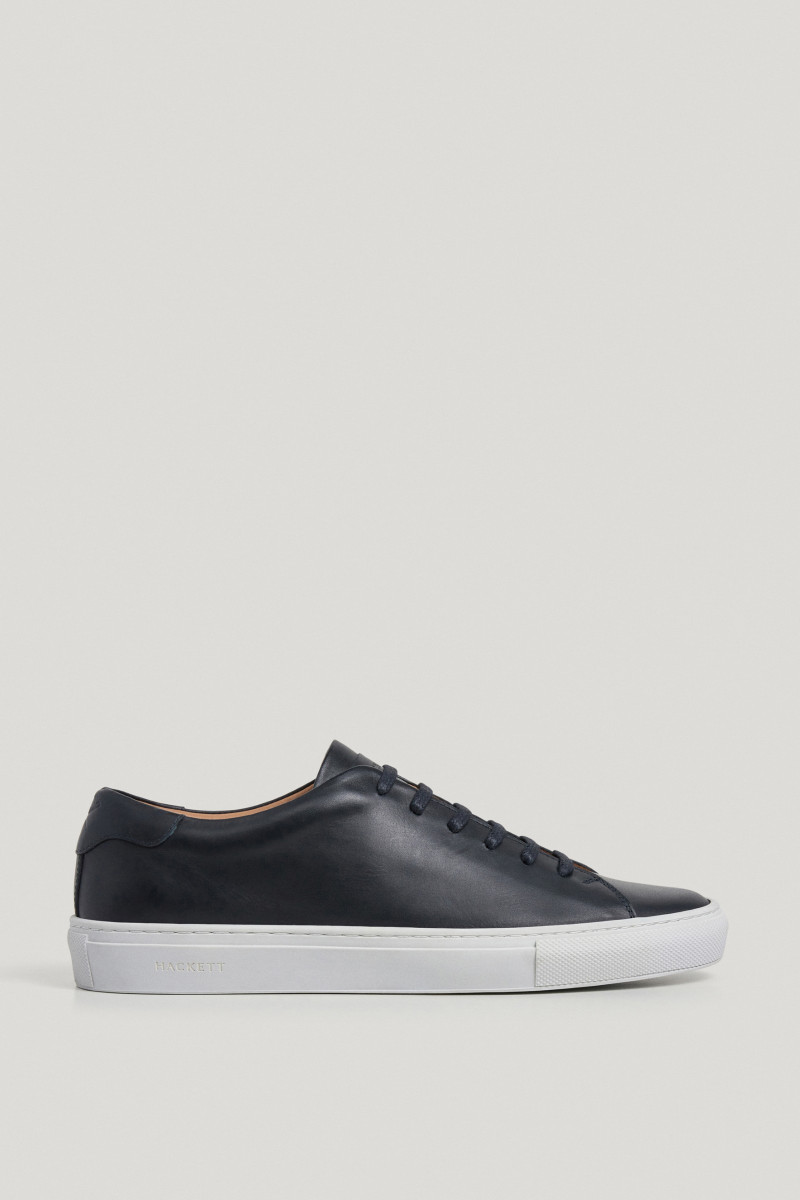 Tenisky Hackett London Idol Derby Marine Blue
