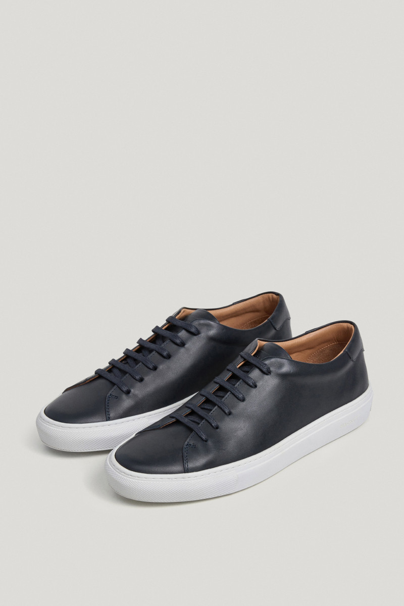 Tenisky Hackett London Idol Derby Marine Blue