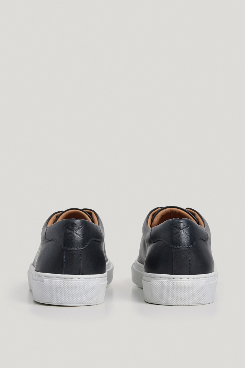 Tenisky Hackett London Idol Derby Marine Blue