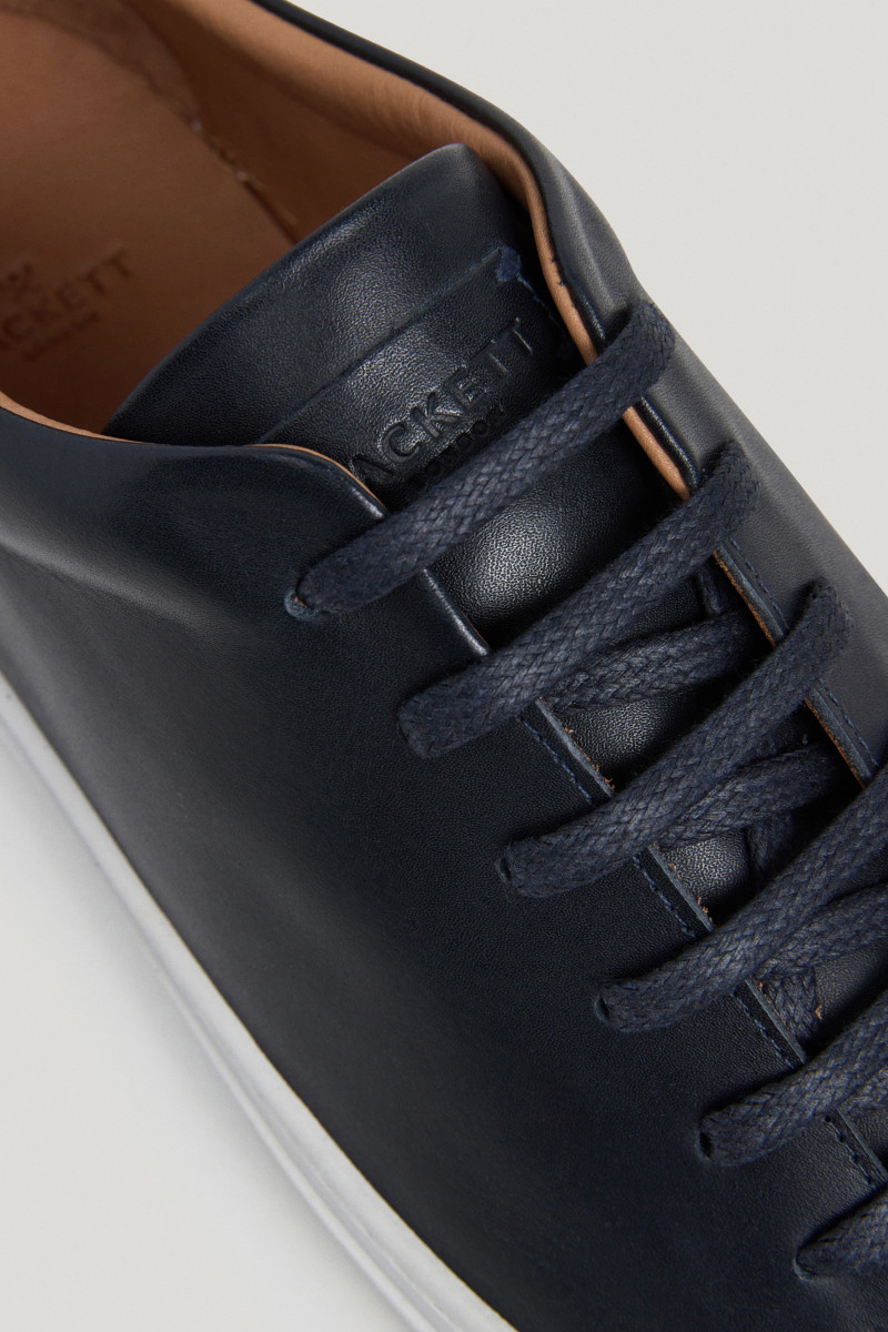 Tenisky Hackett London Idol Derby Marine Blue