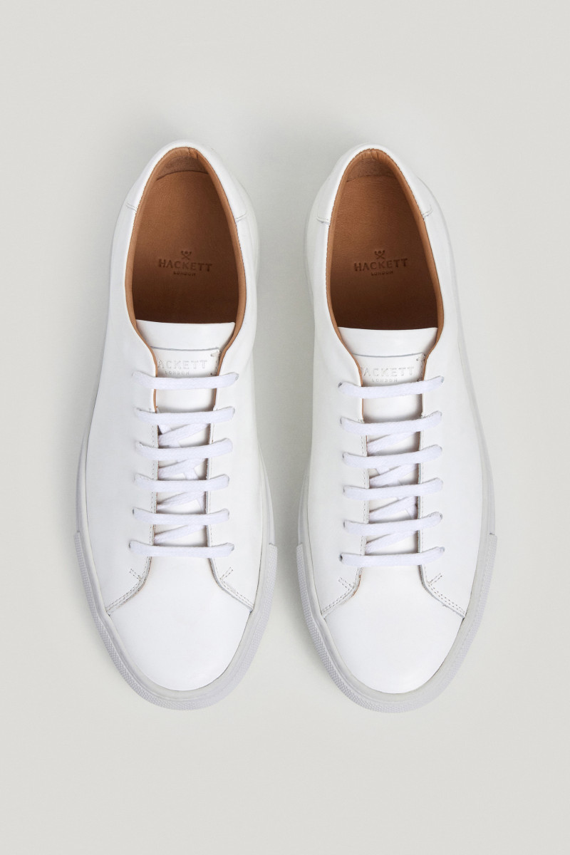 Tenisky Hackett London Idol Derby White
