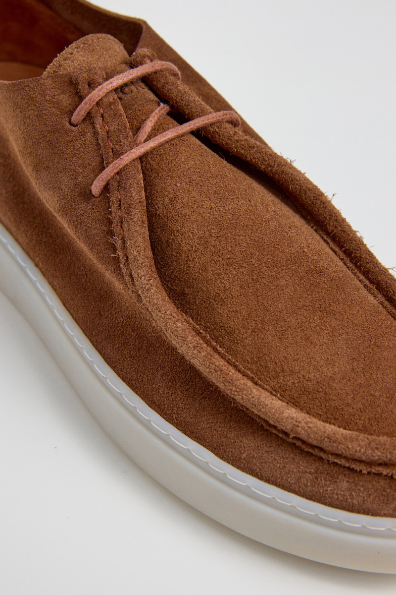 Tenisky Hackett London Wallabe Nut Brown