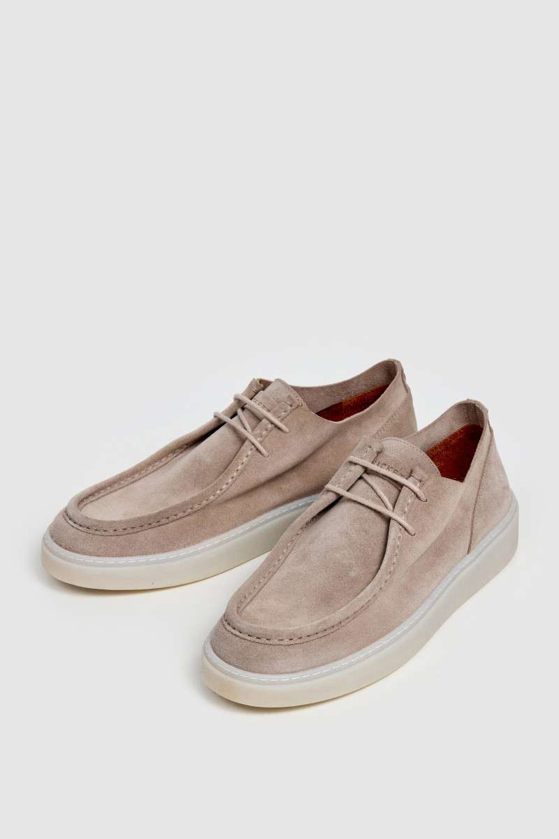 Tenisky Hackett London Wallabe Sandy Beige