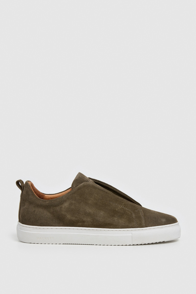 Tenisky Hackett London Vision Khaki Green