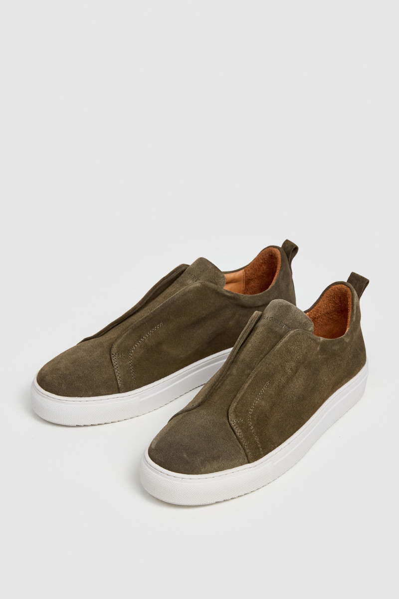 Tenisky Hackett London Vision Khaki Green