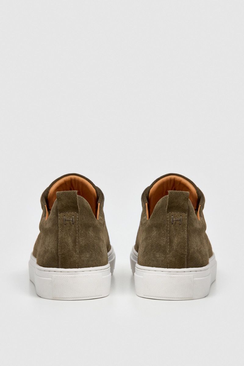 Tenisky Hackett London Vision Khaki Green