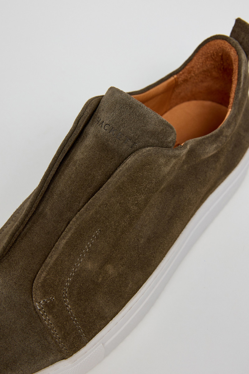 Tenisky Hackett London Vision Khaki Green