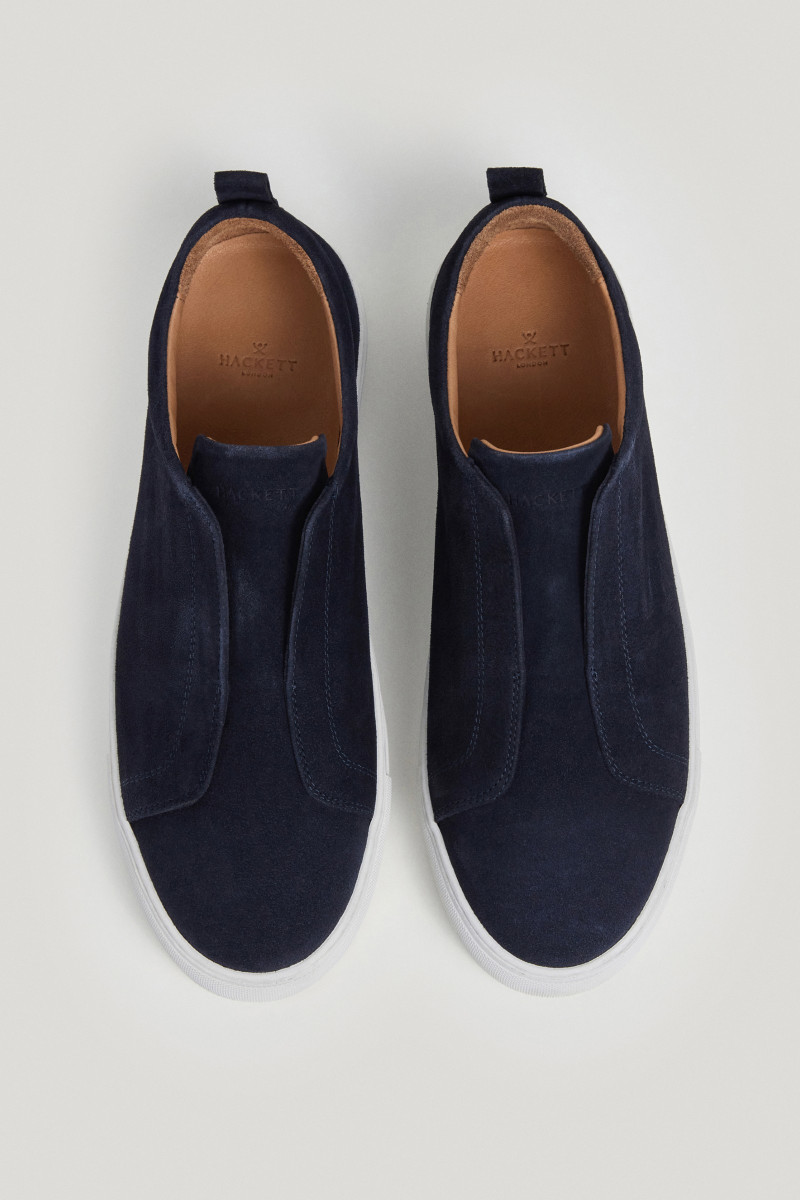 Tenisky Hackett London Vision Marine Blue