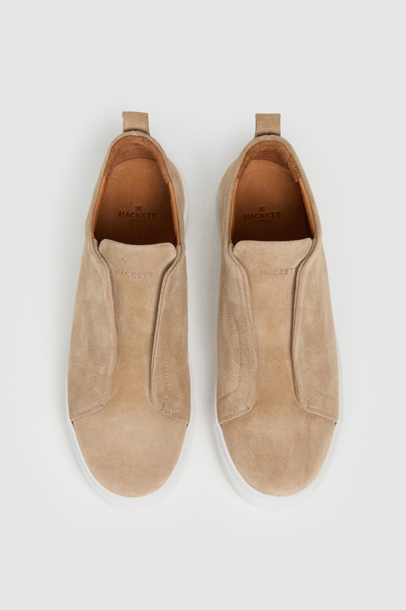 Tenisky Hackett London Vision Stone Beige