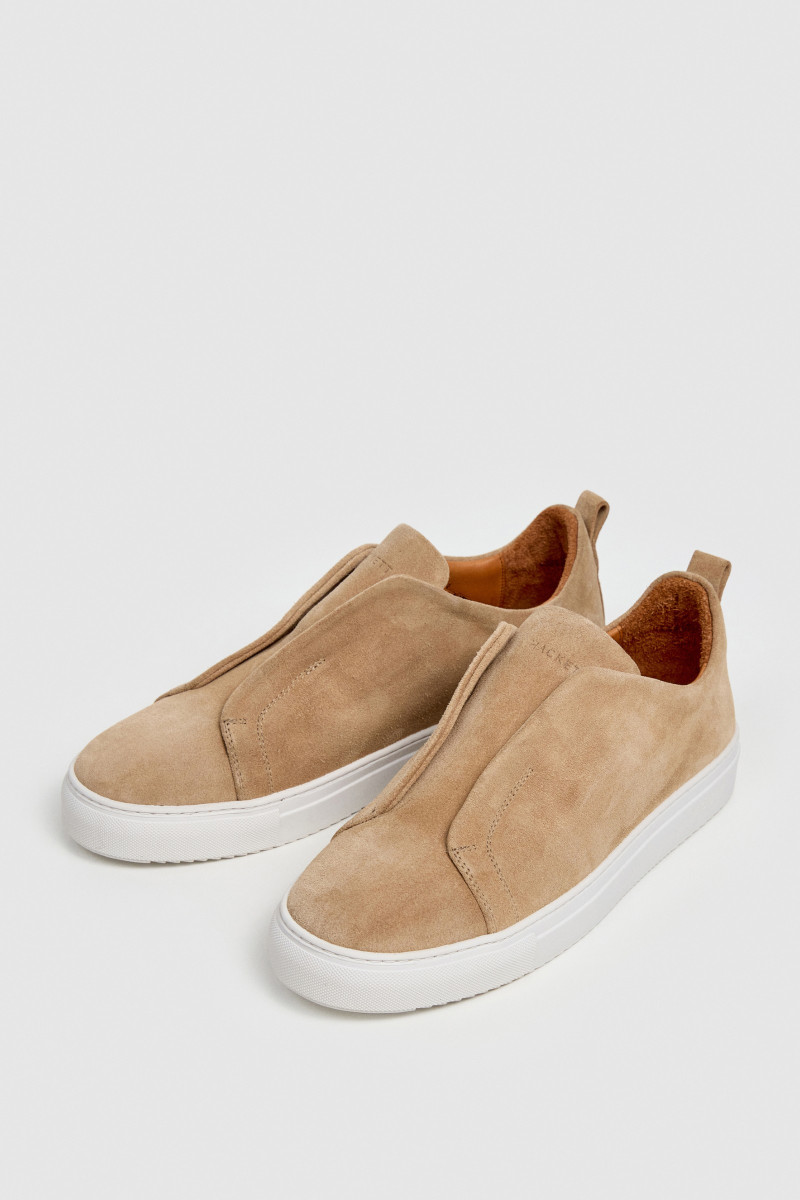 Tenisky Hackett London Vision Stone Beige