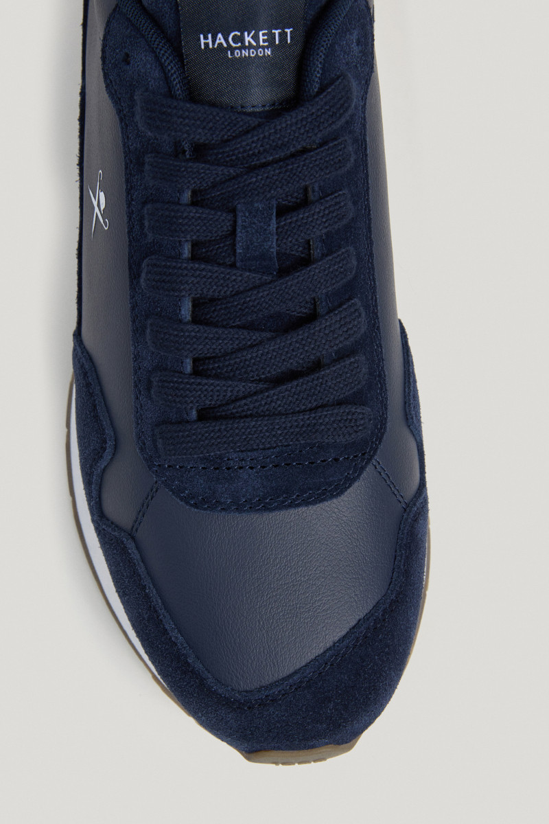 Tenisky Hackett London Vector Plain Navy
