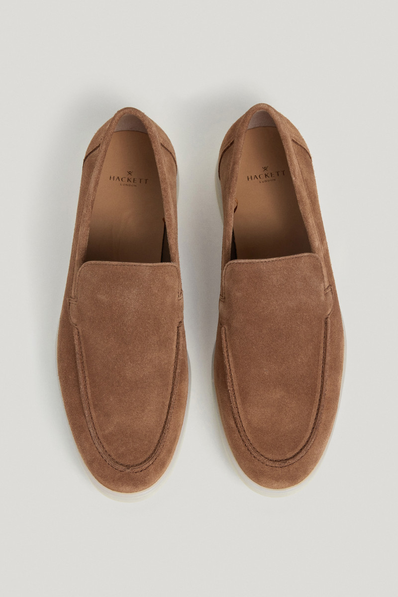 Poltopánky Hackett London Martin Plain Nut Brown