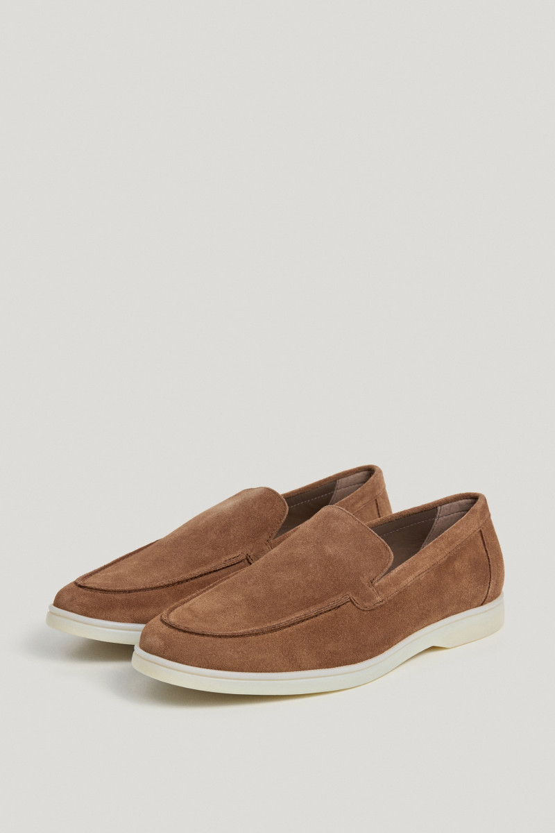 Poltopánky Hackett London Martin Plain Nut Brown