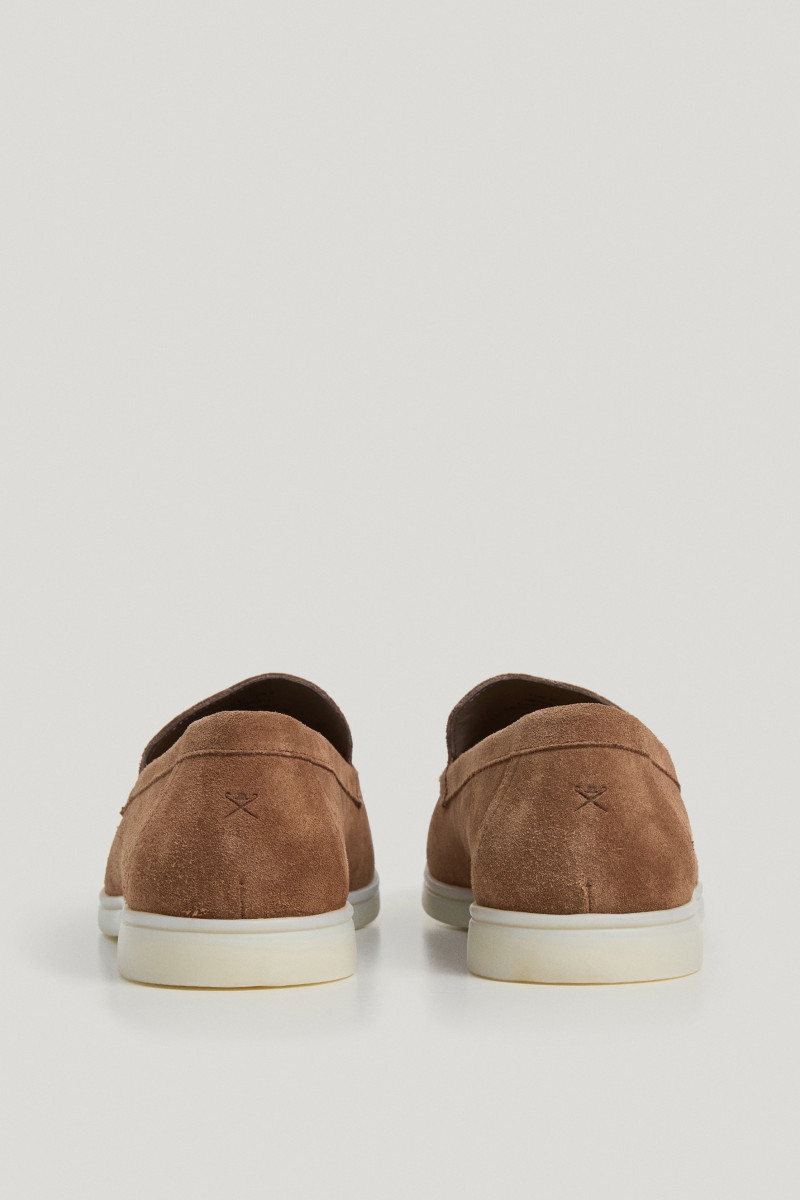 Poltopánky Hackett London Martin Plain Nut Brown