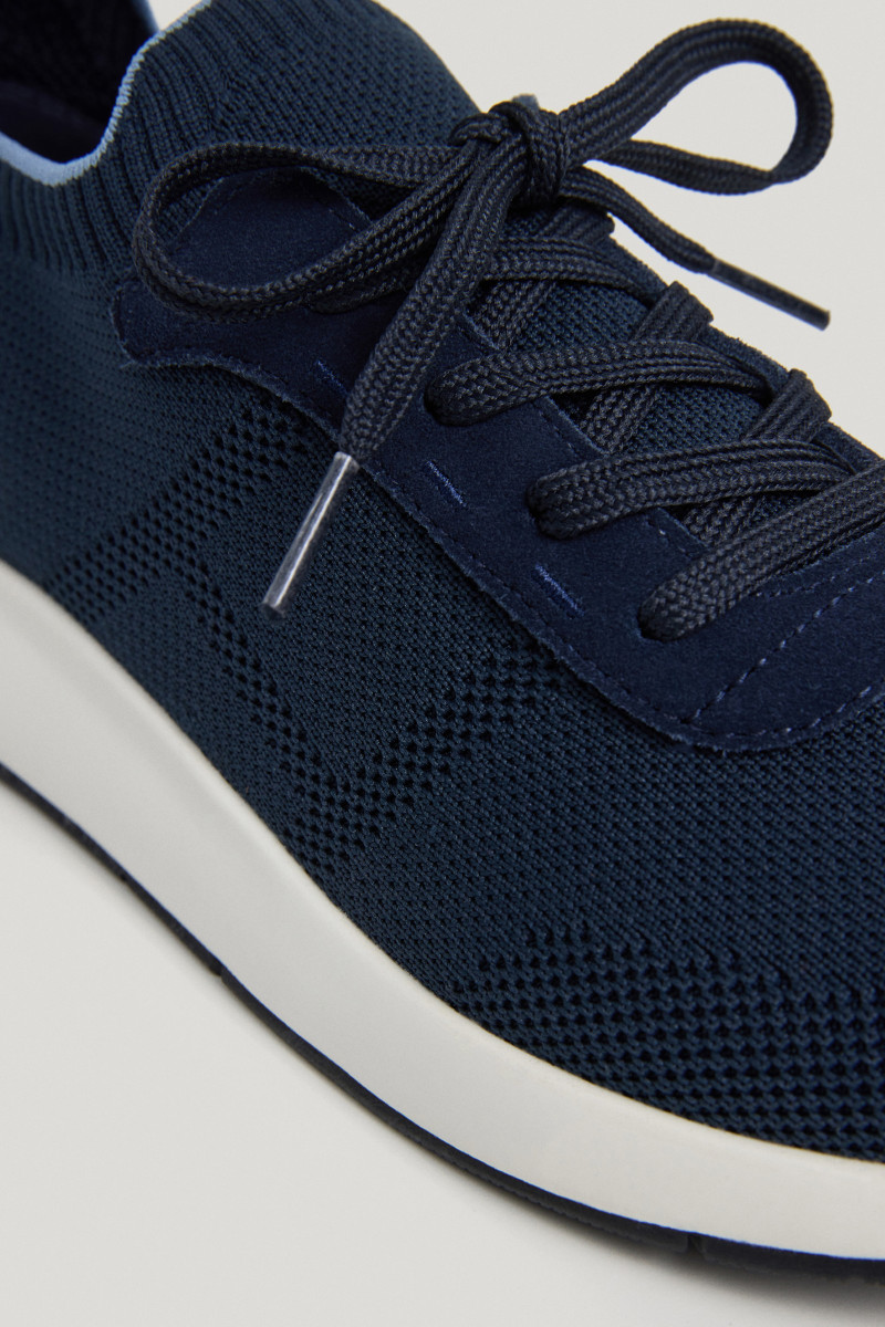 Tenisky Hackett London H-Runner Knit Navy