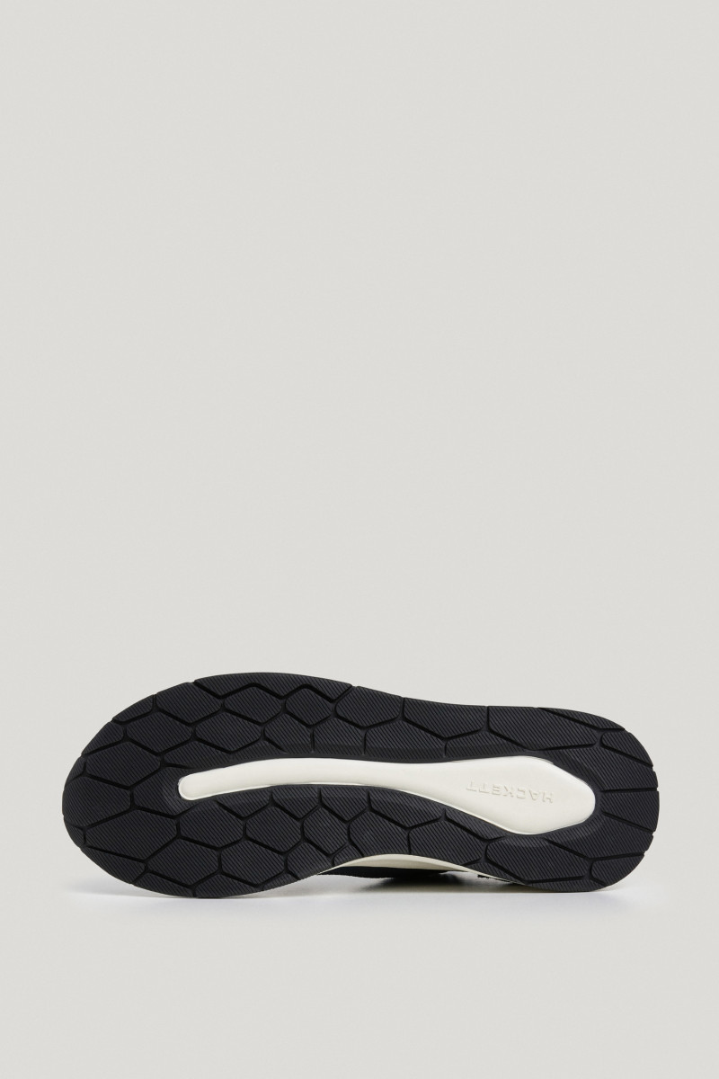 Tenisky Hackett London H-Runner Knit Navy