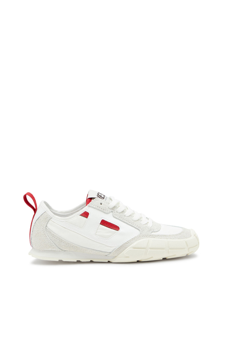 Levně Tenisky diesel pagodha s-pagodha low w sneakers bright white/racing red